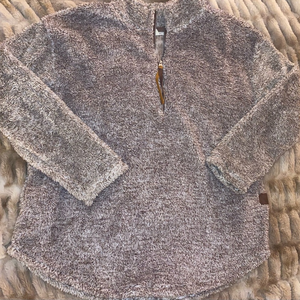 NWOT Maurices Teddy Bear Sherpa Pullover - 1X